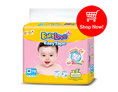 Superior absorbency up to 10 hours, with Triple Lock Leakage Protection.
