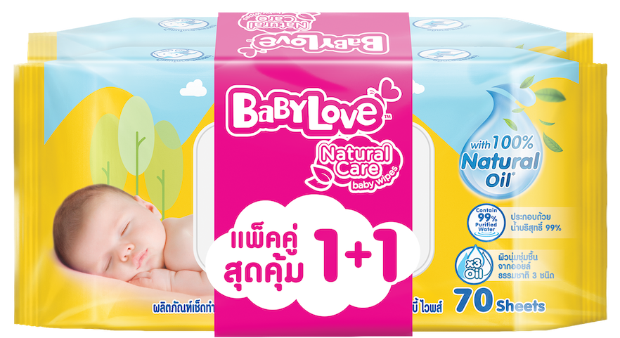 เบบี้เลิฟ เนเชอรัล แคร์ เบบี้ ไวพส์